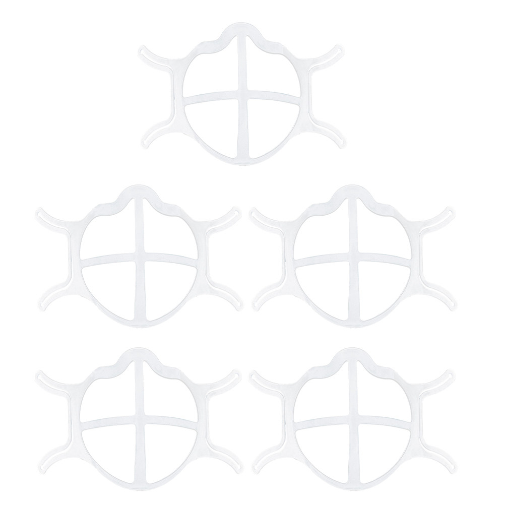 5Pcs Mask Bracket Silicone 3D  - Silicone Mask Bracket 评论和价格